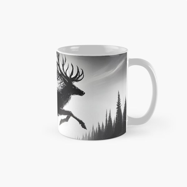 Item preview, Running Deer Reflection, Ai Generated Art  designed and sold by ACC .
