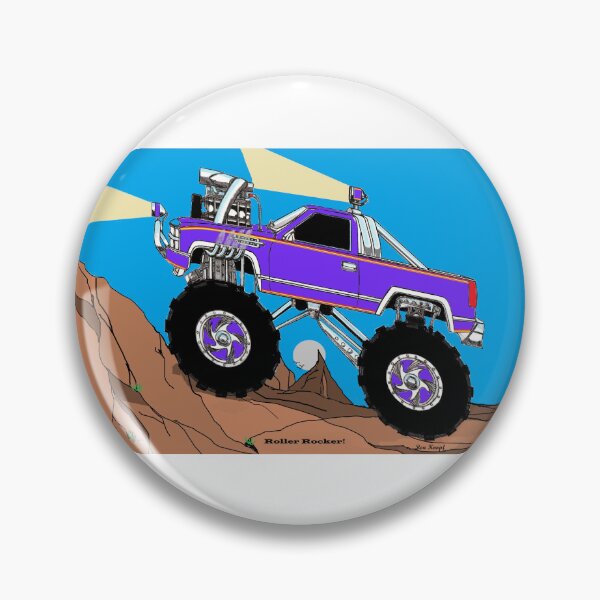 Item preview, The Roller Rocker!   //  1988 Chevy 4x4 Monster truck! designed and sold by Imagin8er.