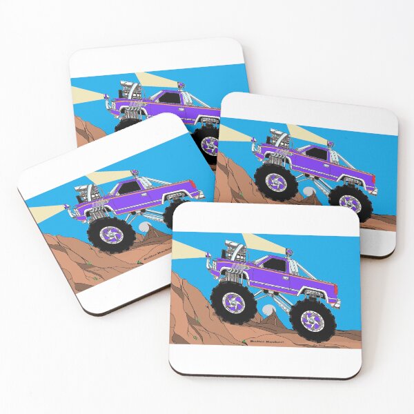 Item preview, The Roller Rocker!   //  1988 Chevy 4x4 Monster truck! designed and sold by Imagin8er.