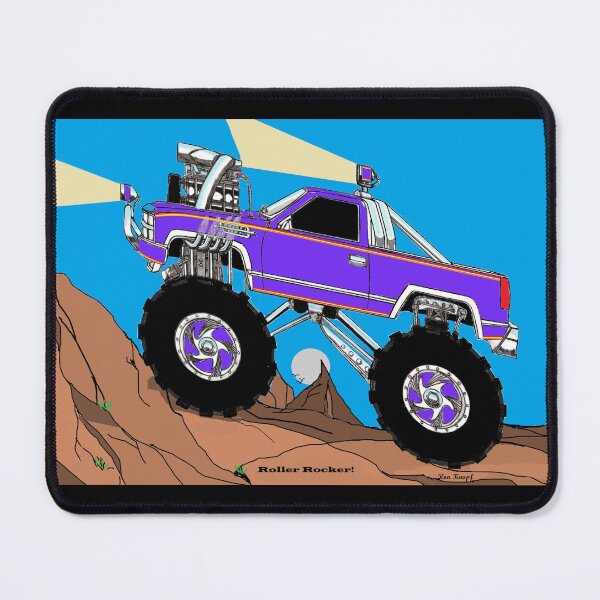 Item preview, The Roller Rocker! // 1988 Chevy 4x4 Monster truck! designed and sold by Imagin8er.