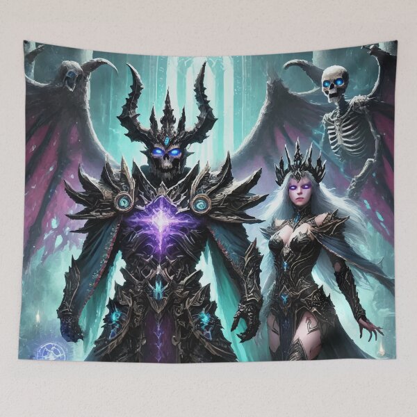 Item preview, Throne of the Undying – Dracolich King & Queen designed and sold by AbstractAnom.