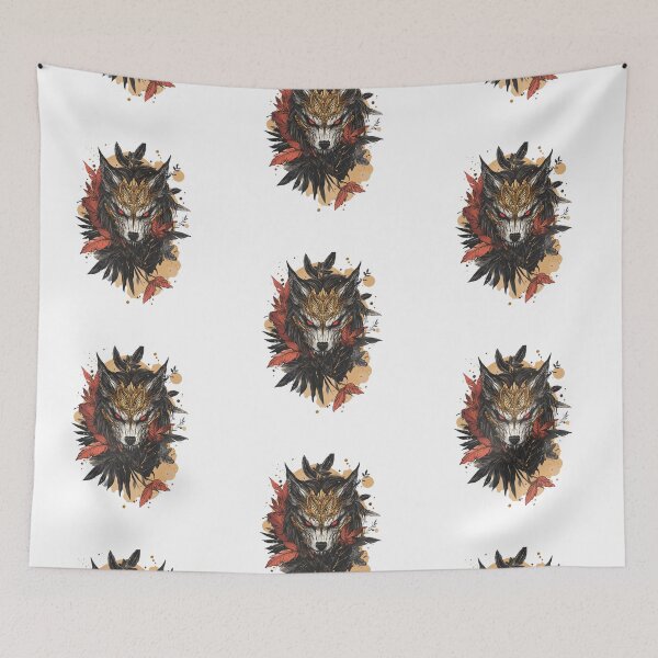 Item preview, Lunar Wolf Guardian – Mythical Spirit of the Wild  designed and sold by MiszungART.