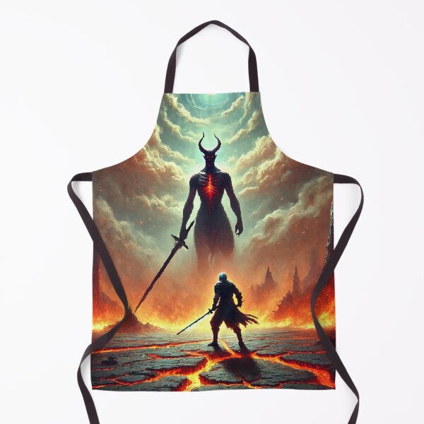 Item preview, Final Stand – Warrior vs. the Infernal Titan designed and sold by AbstractAnom.