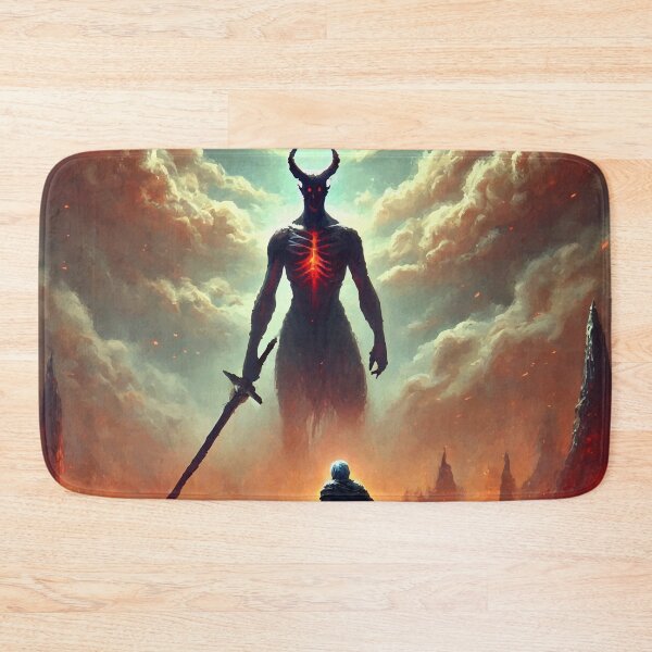 Item preview, Final Stand – Warrior vs. the Infernal Titan designed and sold by AbstractAnom.