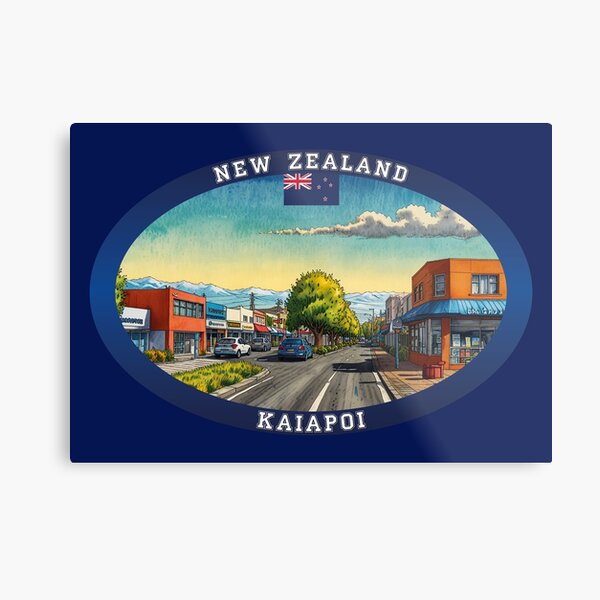 Item preview, Kaiapoi New Zealand Travel designed and sold by Thistle-TShop.