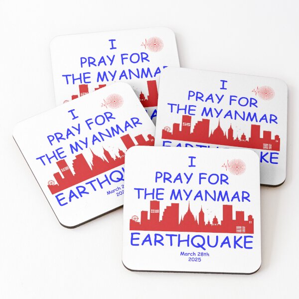 Item preview, I Pray for The Myanmar Earthquake March 28th 2025 designed and sold by ZepGiftShop.
