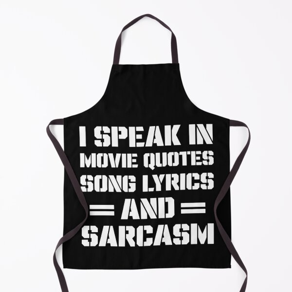 Item preview, The Quotable Sarcasm Tee designed and sold by DarylWelsh2024.