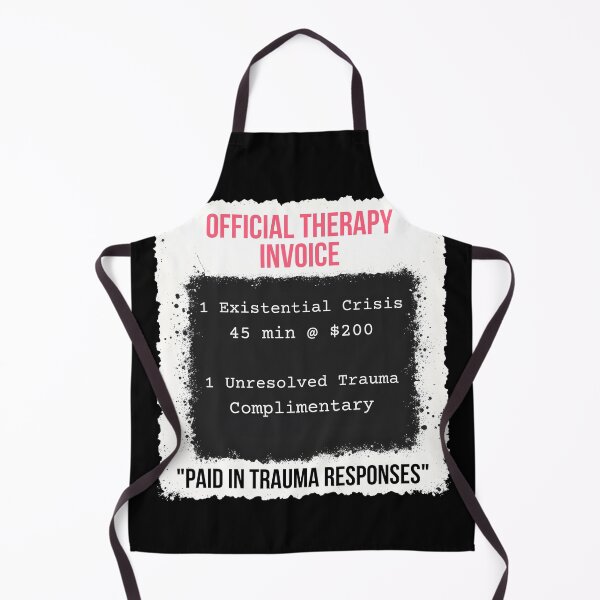 Item preview, Therapy Receipt T-Shirt Therapist Invoice Meme Tee designed and sold by BrushRushX.