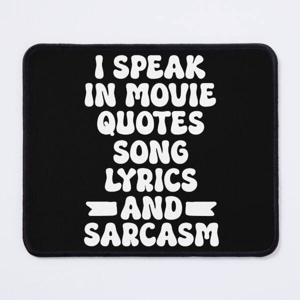 Item preview, The Cinematic Lyric Snark Tee designed and sold by DarylWelsh2024.