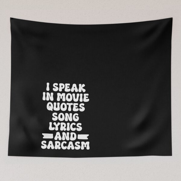 Item preview, The Cinematic Lyric Snark Tee designed and sold by DarylWelsh2024.