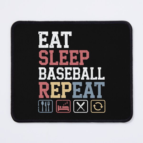 Item preview, Eat Sleep Baseball Repeat Baseball Player Funny designed and sold by tmerchtrends.