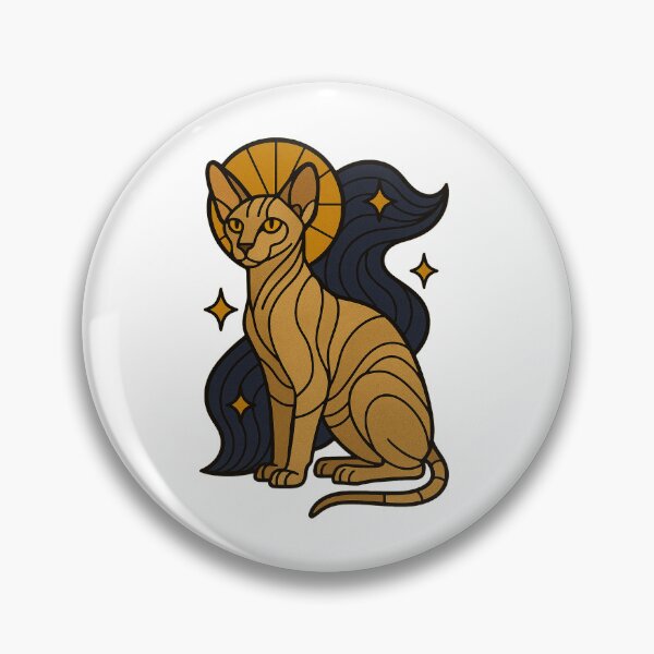 Item preview, Stained Glass Sphynx Cat designed and sold by Blason.