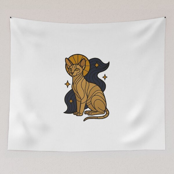 Item preview, Stained Glass Sphynx Cat designed and sold by Blason.