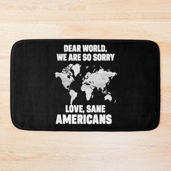 Item preview, Dear World We're Sorry designed and sold by AxstinGraphics.