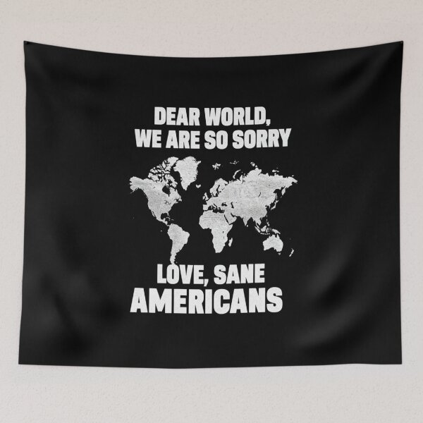 Item preview, Dear World We're Sorry designed and sold by AxstinGraphics.