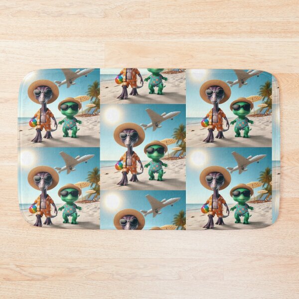 Item preview, Cute dinosaurs at summer holiday  designed and sold by Dogandesighn.