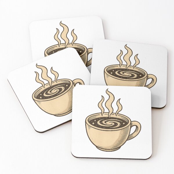 Item preview, Galactic Coffee Cup Vintage Cosmic Vibes designed and sold by Dago345.