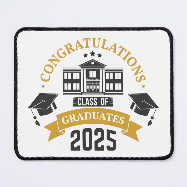 Item preview, Congratulations Graduates 2025: Graduation Design with School Building designed and sold by Polarisofficial.