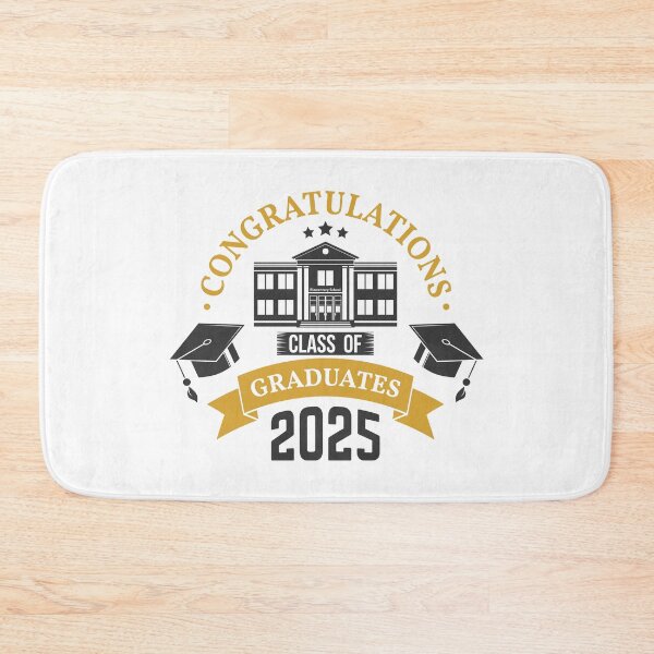 Item preview, Congratulations Graduates 2025: Graduation Design with School Building designed and sold by Polarisofficial.