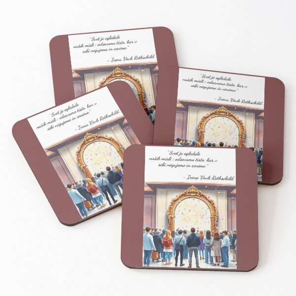Item preview, '' SVET JE OGLEDALO NAŠIH MISLI ''. designed and sold by Irena Vovk Rothschild's ONLINE SHOP.