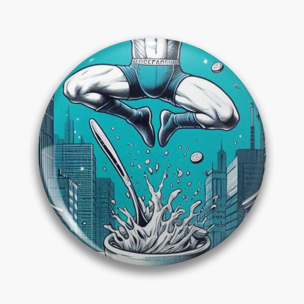 Item preview, Super Splash man designed and sold by Every Knee.