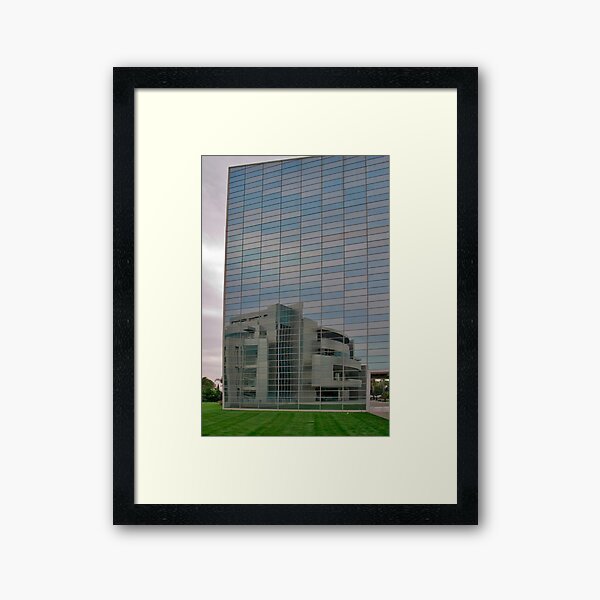 Looking Back and Forth Framed Art Print