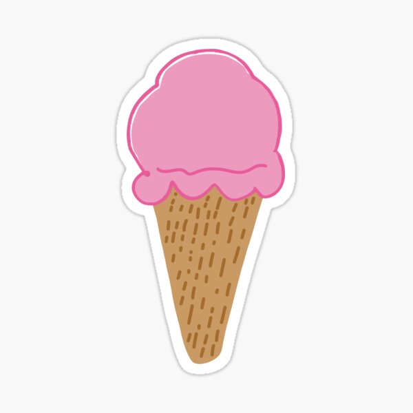 Item preview, Pink Ice Cream Delight | Cute & Sweet Dessert Pattern designed and sold by KaysStore.