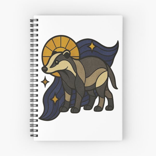 Item preview, Stained Glass Badger designed and sold by Blason.