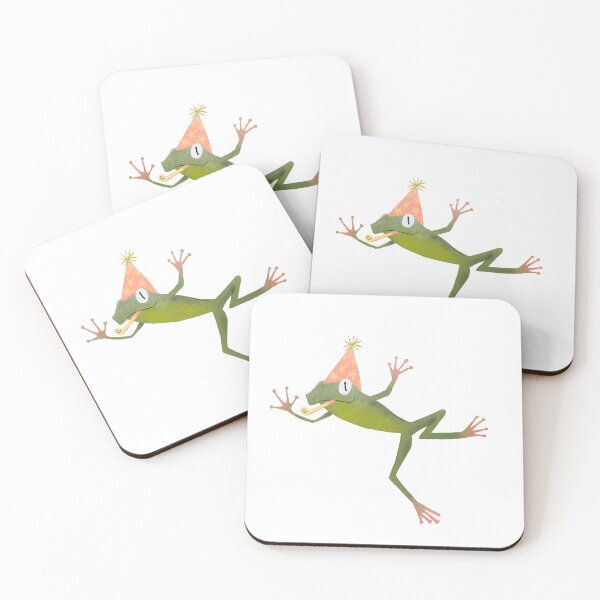 Item preview, Party Frog designed and sold by SuperFoxStudio.