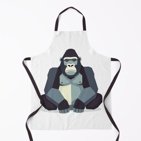 Item preview, Abstract Mountain Gorilla 4 designed and sold by SparroCreative.
