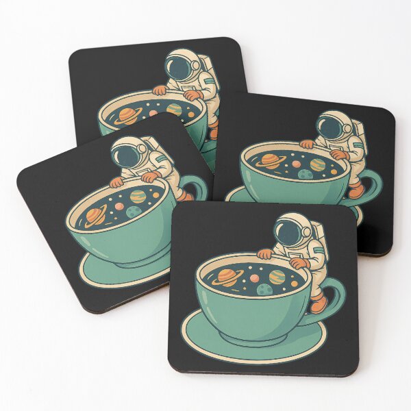 Item preview, Astronaut Exploring Cosmic Coffee Universe designed and sold by Dago345.