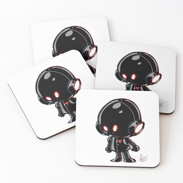 Item preview, Little black robot designed and sold by Pittstop.