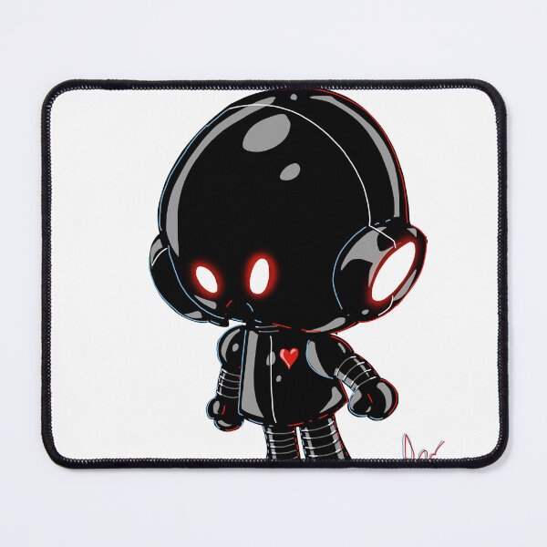 Item preview, Little black robot designed and sold by Pittstop.