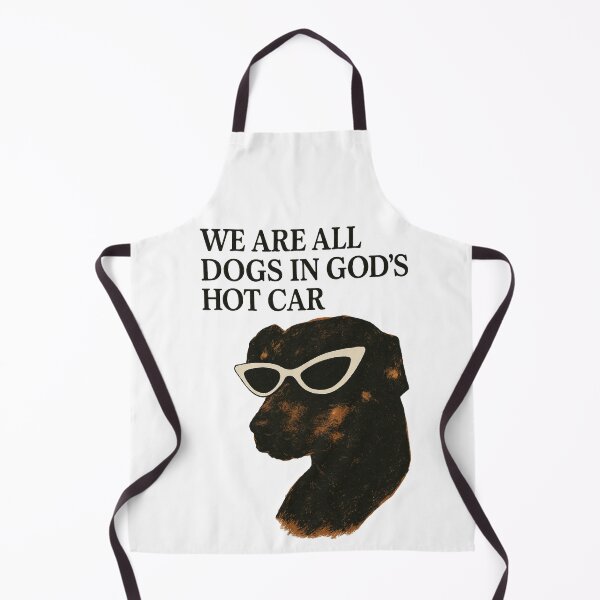 Aperçu de l'œuvre Nous sommes tous des chiens dans la voiture chaude de Dieu créée et vendue par WzzupCobra.
