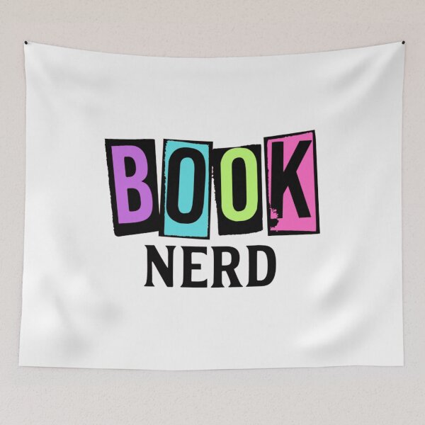 Item preview, Book Nerd Color Splash Edition designed and sold by WildHeartsbyKit.