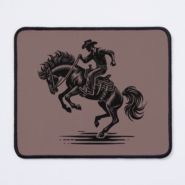 Item preview, Wild Rodeo Cowboy on a Bucking Horse – Intense Western Action designed and sold by BestDetailer.