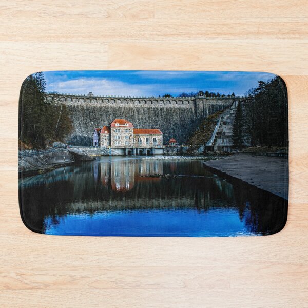 Item preview, Stone Concrete Dam Bobertalsperre Mauer designed and sold by MerryStomps.