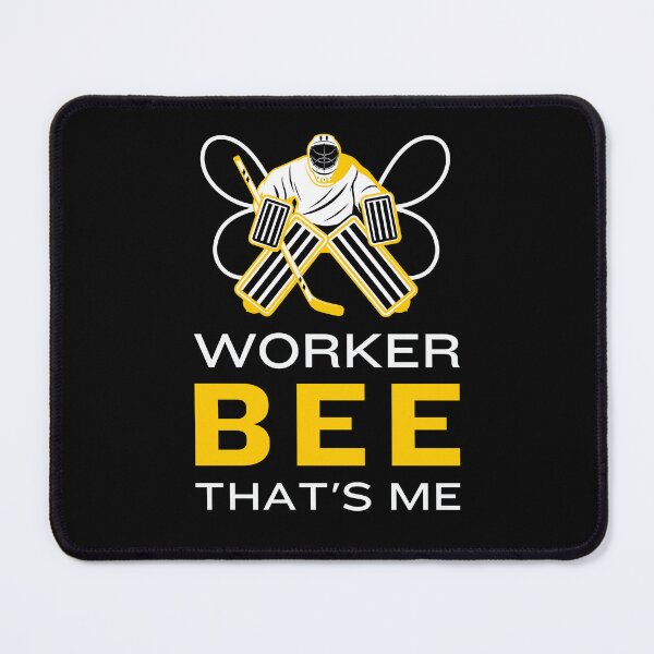 Item preview, Worker Bee That's Me Funny Ice Hockey Goalie Idea designed and sold by KlaraMacinka.