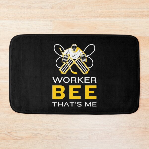Item preview, Worker Bee That's Me Funny Ice Hockey Goalie Idea designed and sold by KlaraMacinka.