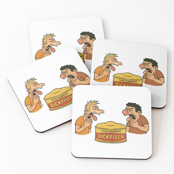 Item preview, Two people choking with a can of Sürströmming designed and sold by DickfischWear.