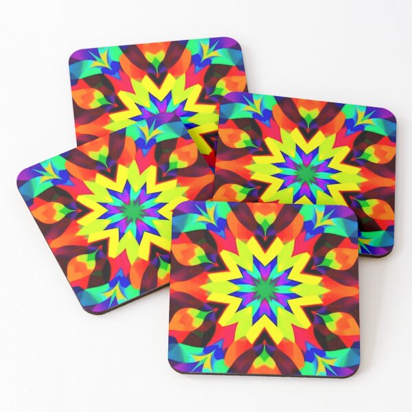 Item preview, Colorful geometric decorative abstract pattern  designed and sold by Dogandesighn.