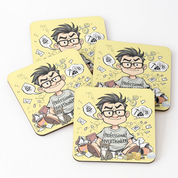 Item preview, PROFESSIONAL OVERTHINKER MEN designed and sold by TEEGRAF Design.