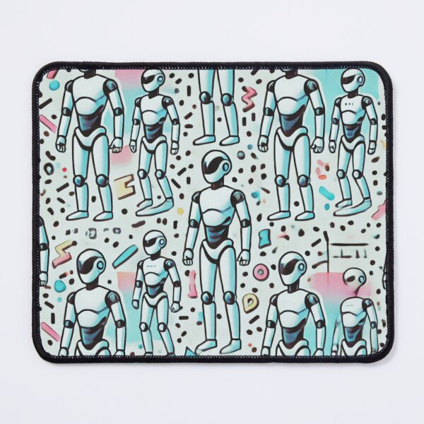 Item preview, robot pattern designed and sold by TEEJAMBOREE.