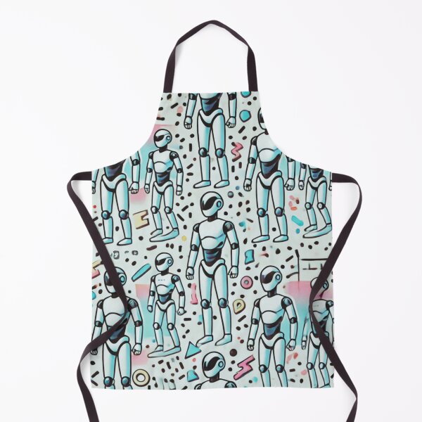 Item preview, robot pattern designed and sold by TEEJAMBOREE.