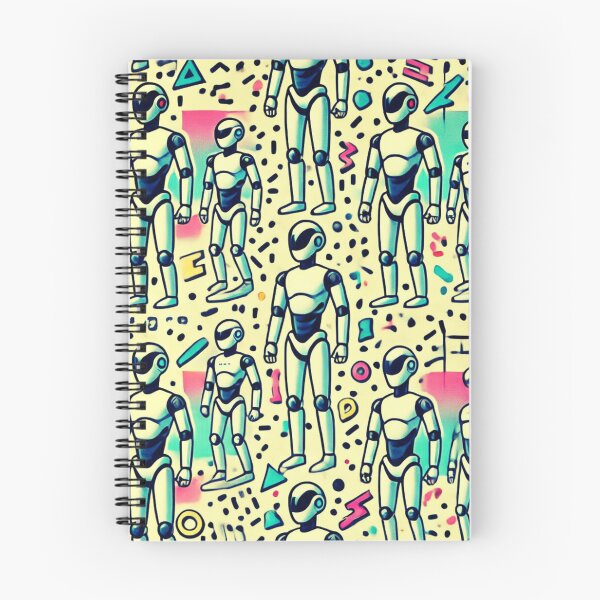 Item preview, robot pattern designed and sold by TEEJAMBOREE.