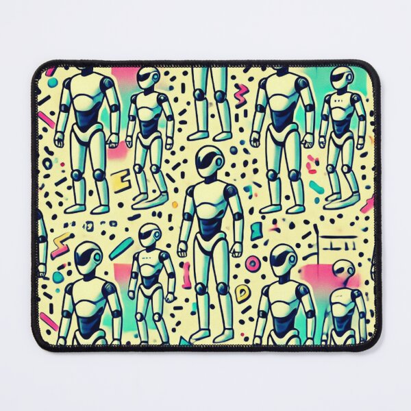 Item preview, robot pattern designed and sold by TEEJAMBOREE.
