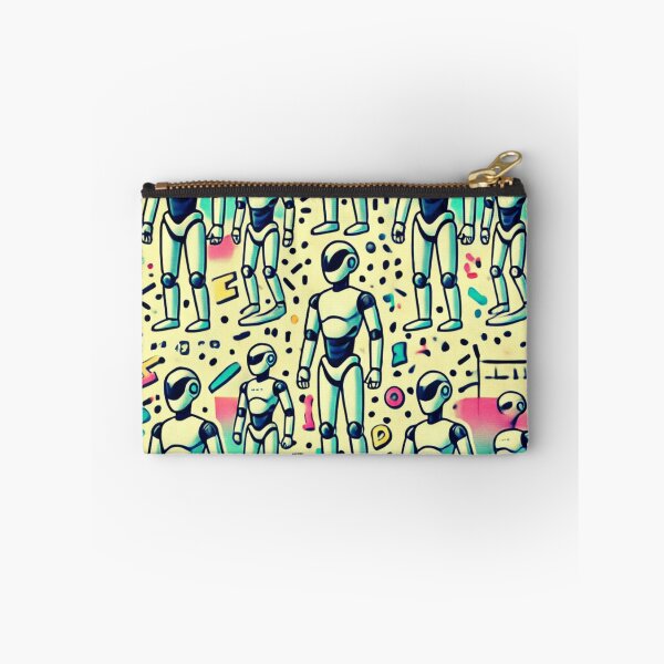 Item preview, robot pattern designed and sold by TEEJAMBOREE.