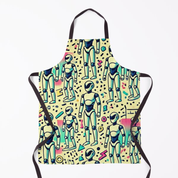Item preview, robot pattern designed and sold by TEEJAMBOREE.
