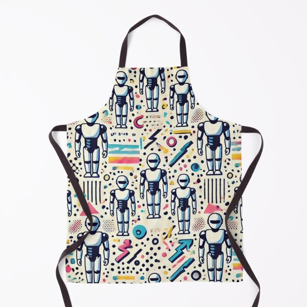 Item preview, robot pattern designed and sold by TEEJAMBOREE.