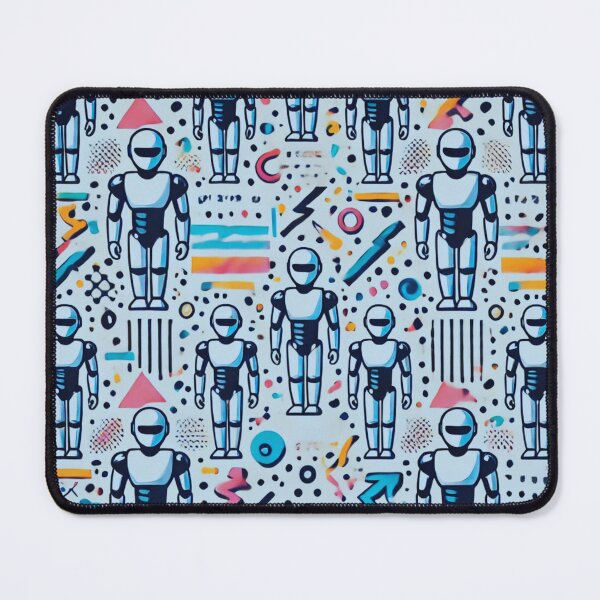 Item preview, robot pattern designed and sold by TEEJAMBOREE.